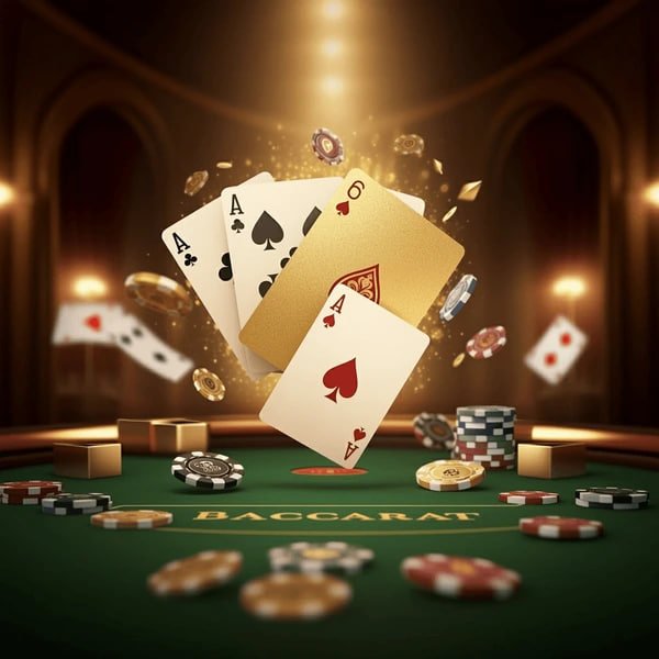 Baccarat ကတ်ဂိမ်း Live Casino ကစားနည်း